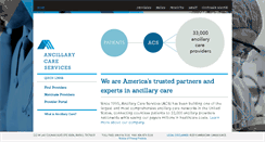 Desktop Screenshot of anci-care.com